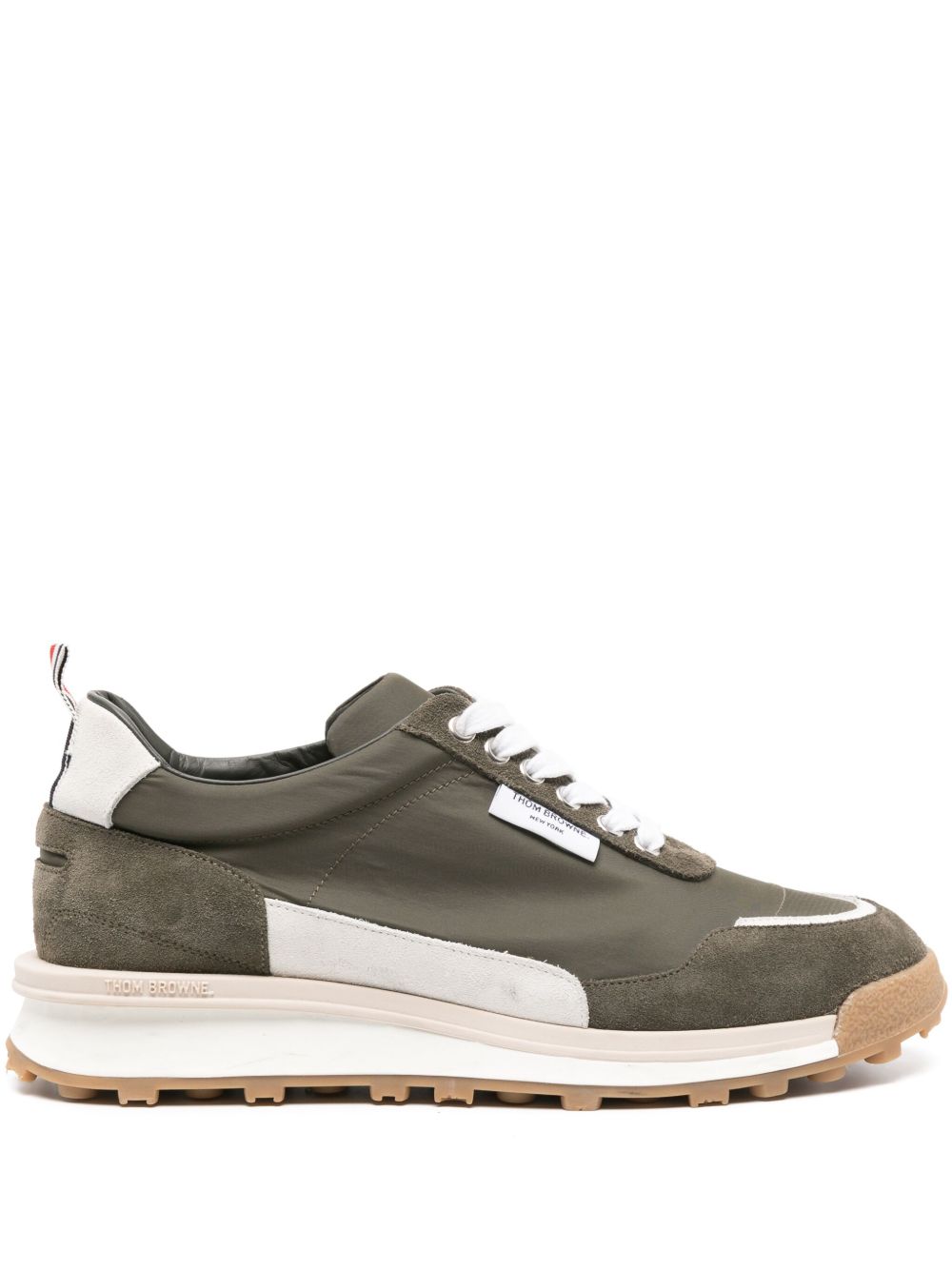 Thom Browne Alumni 绒面皮运动鞋 - 绿色