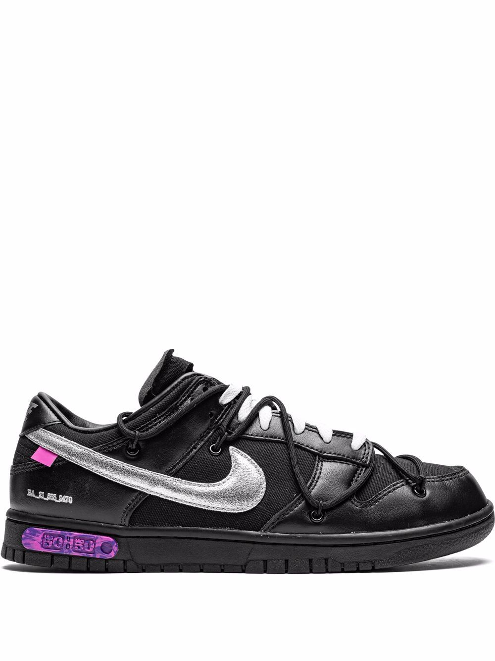Nike X Off-White x Off-White Dunk Low 板鞋 - 黑色