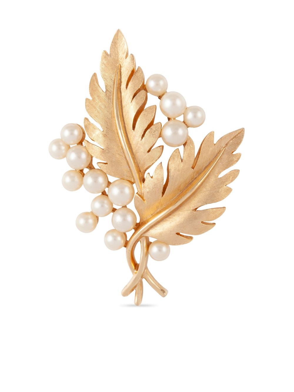 Susan Caplan Vintage Trifari 胸针 - 金色
