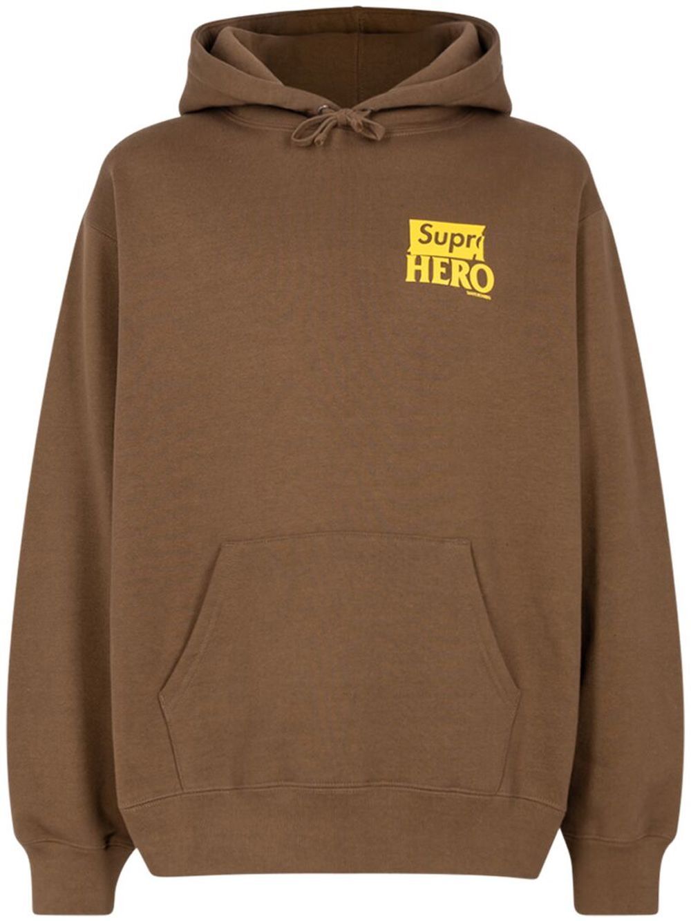 Supreme x Antihero 连帽衫 - 褐色