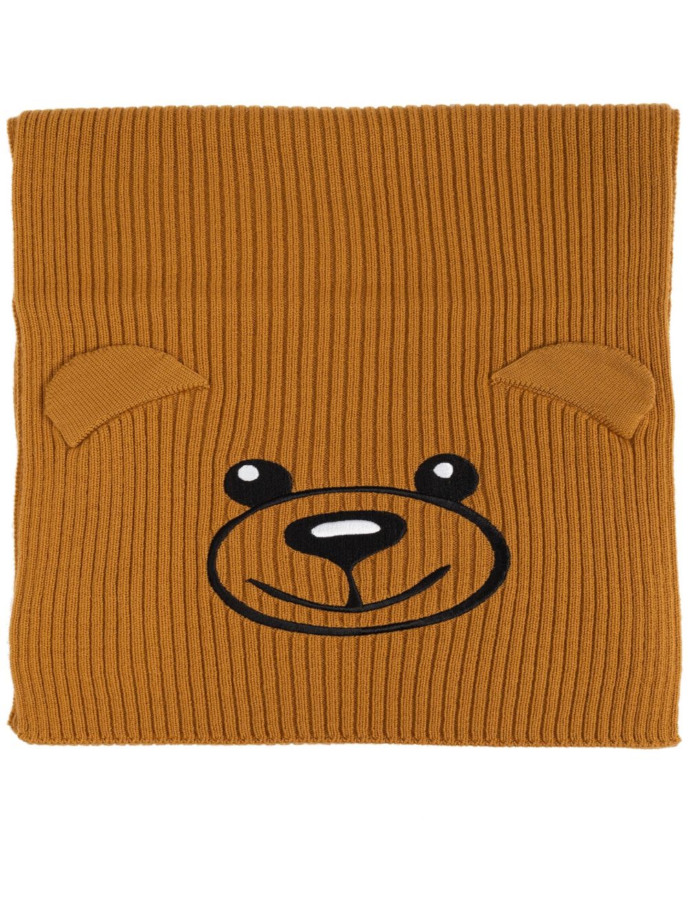 Moschino Teddy Bear 围巾 - 褐色