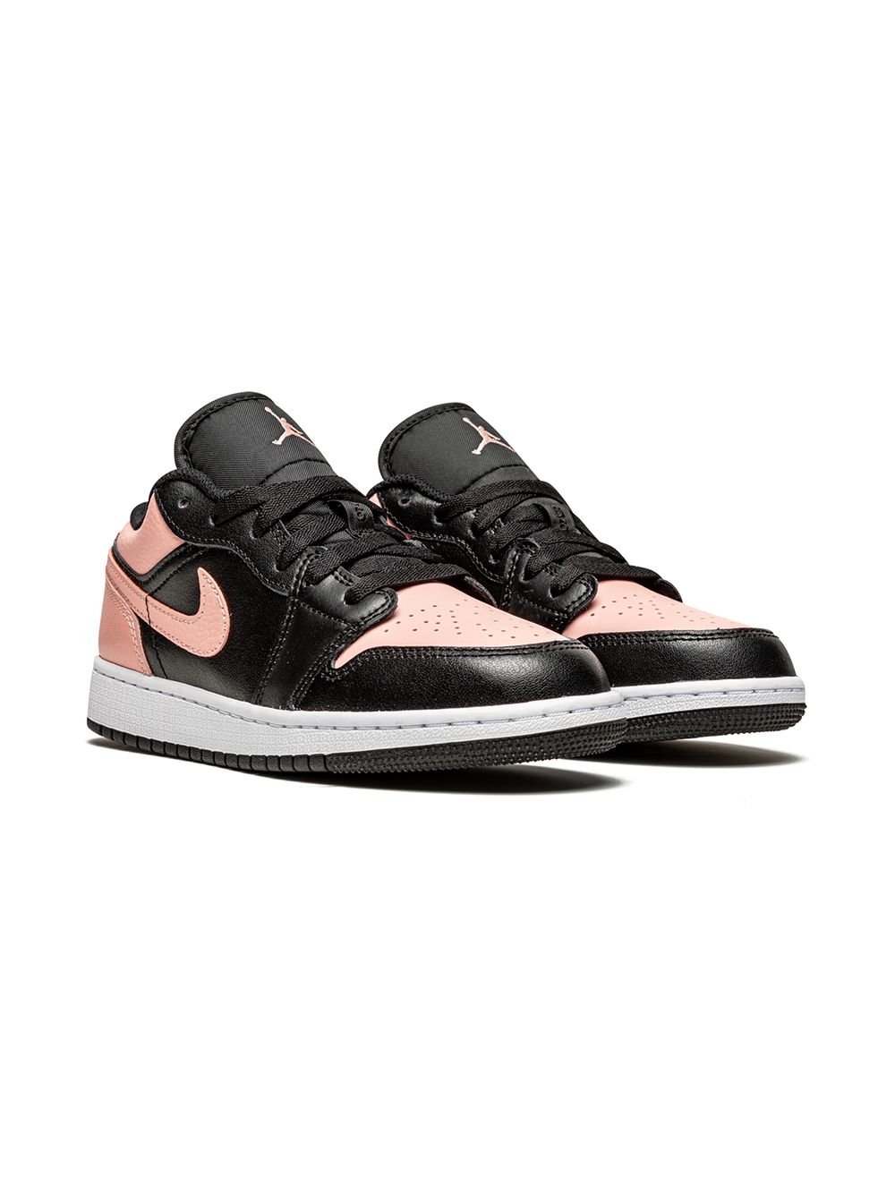 Jordan Kids Air Jordan 1 Low 板鞋 - 黑色