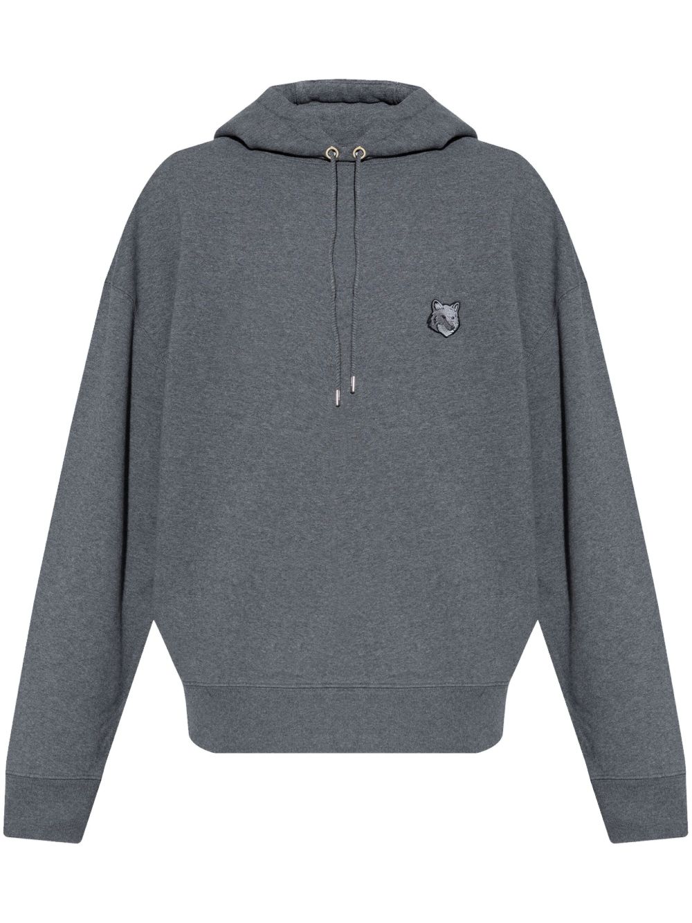 Maison Kitsuné Bold Fox Head Patch 超大款连帽衫 - 灰色
