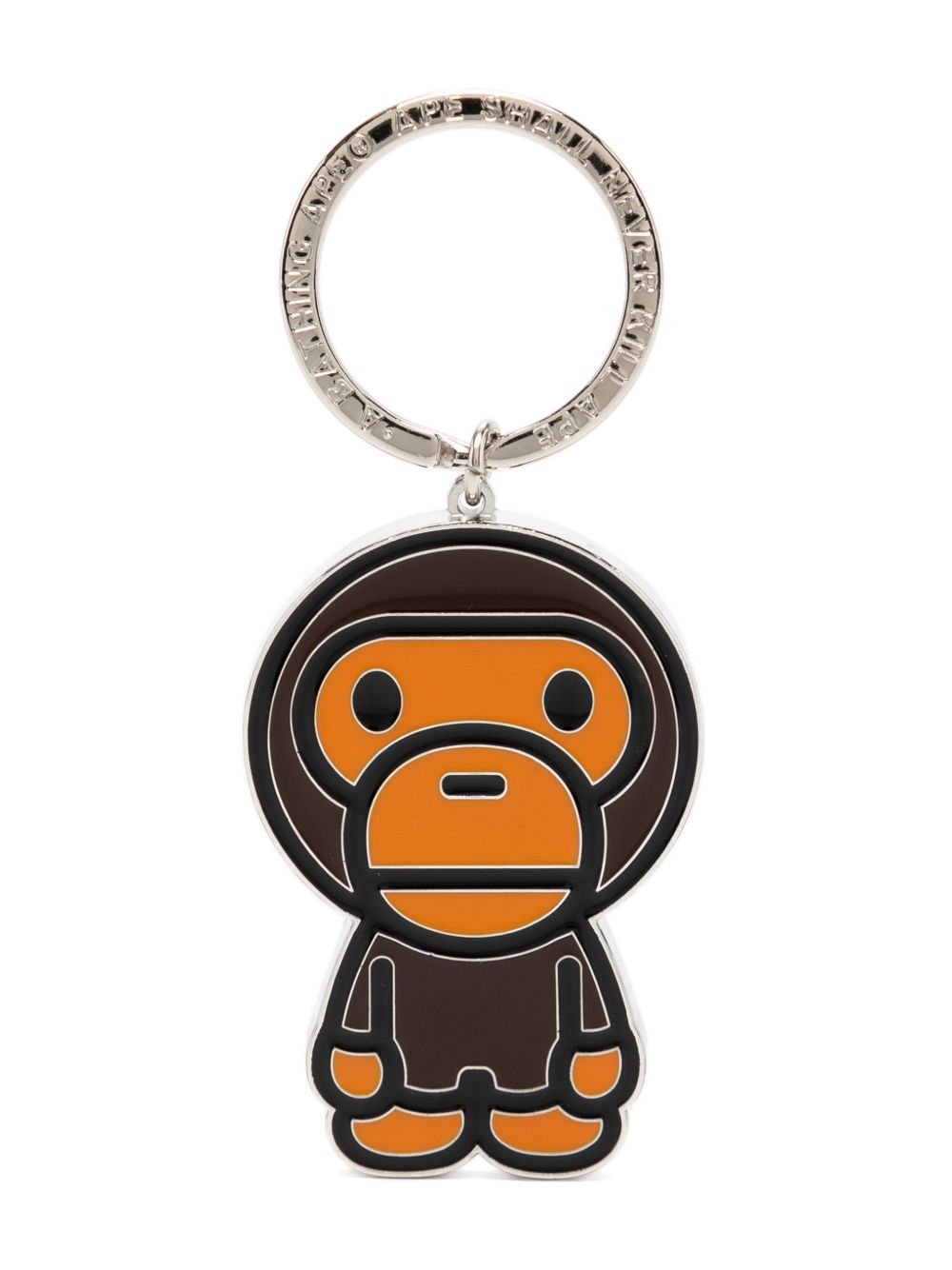 A BATHING APE® Baby Milo 钥匙扣 - 褐色