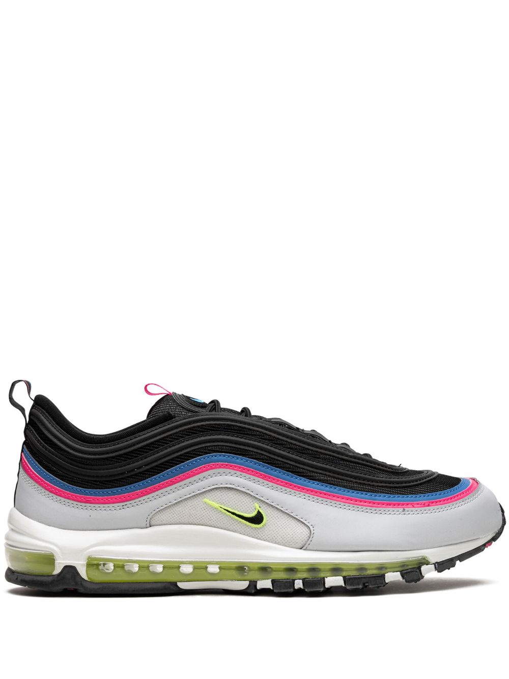 Nike Air Max 97 拼接运动鞋 - 黑色