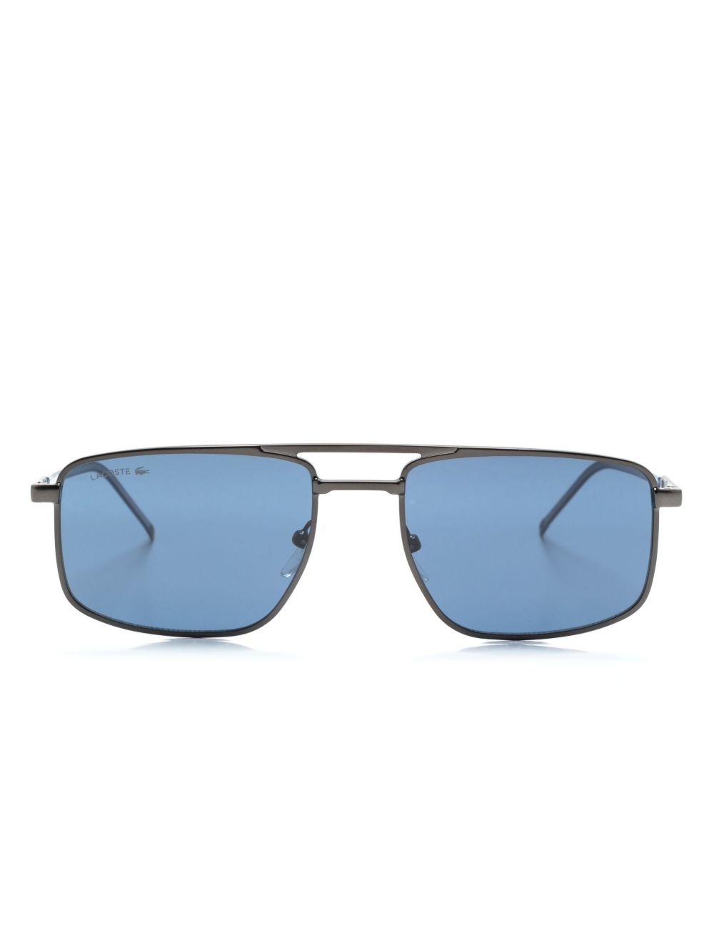 Lacoste L255S 飞行员镜框太阳眼镜 - 黑色