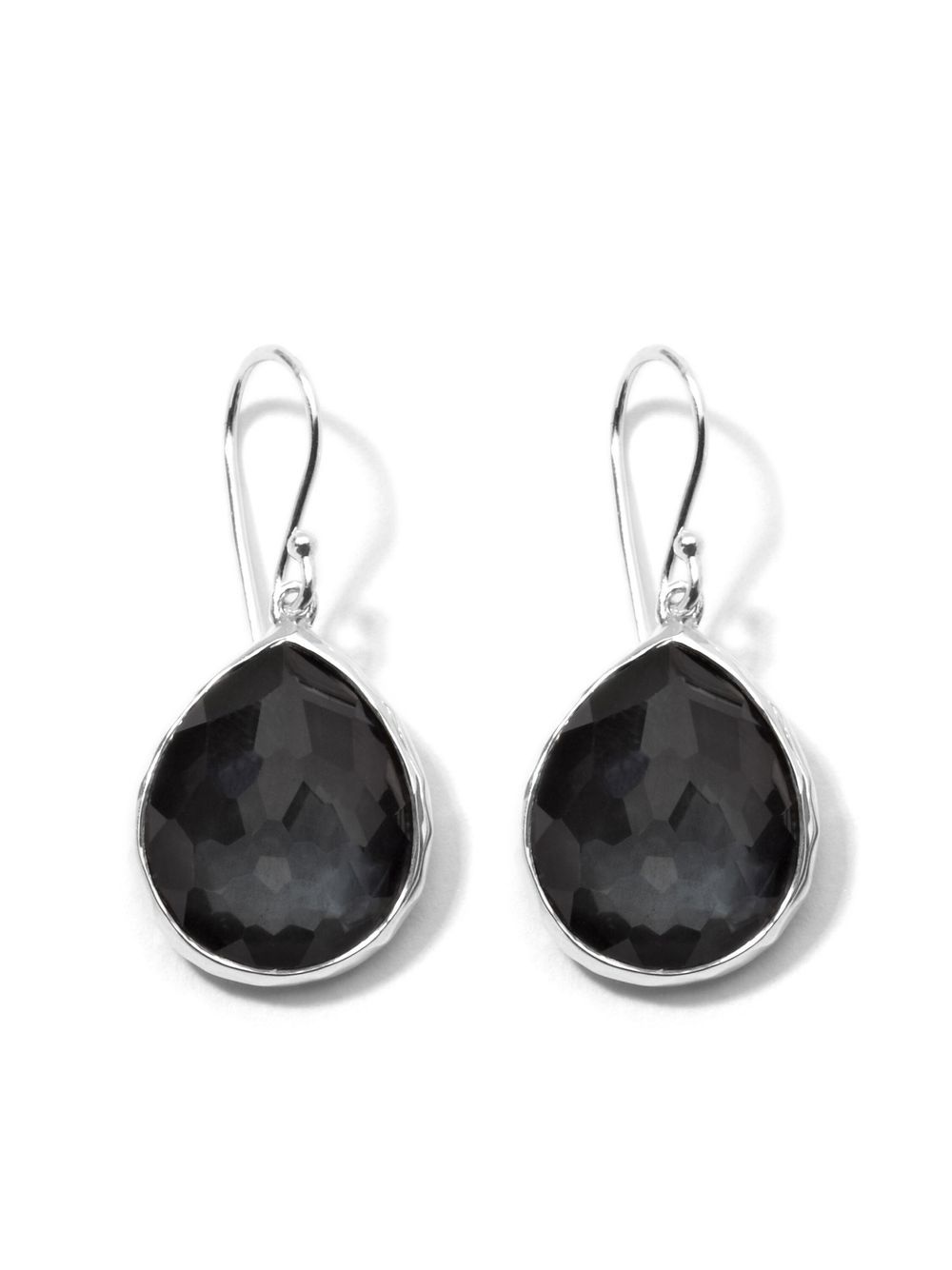 IPPOLITA Rock Candy® Mini Teardrop 耳环 - 银色
