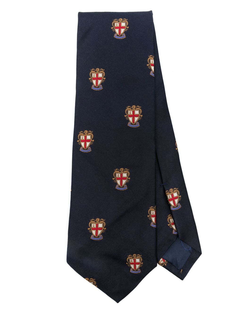 Polo Ralph Lauren Repp Narrow Club 领带 - 蓝色