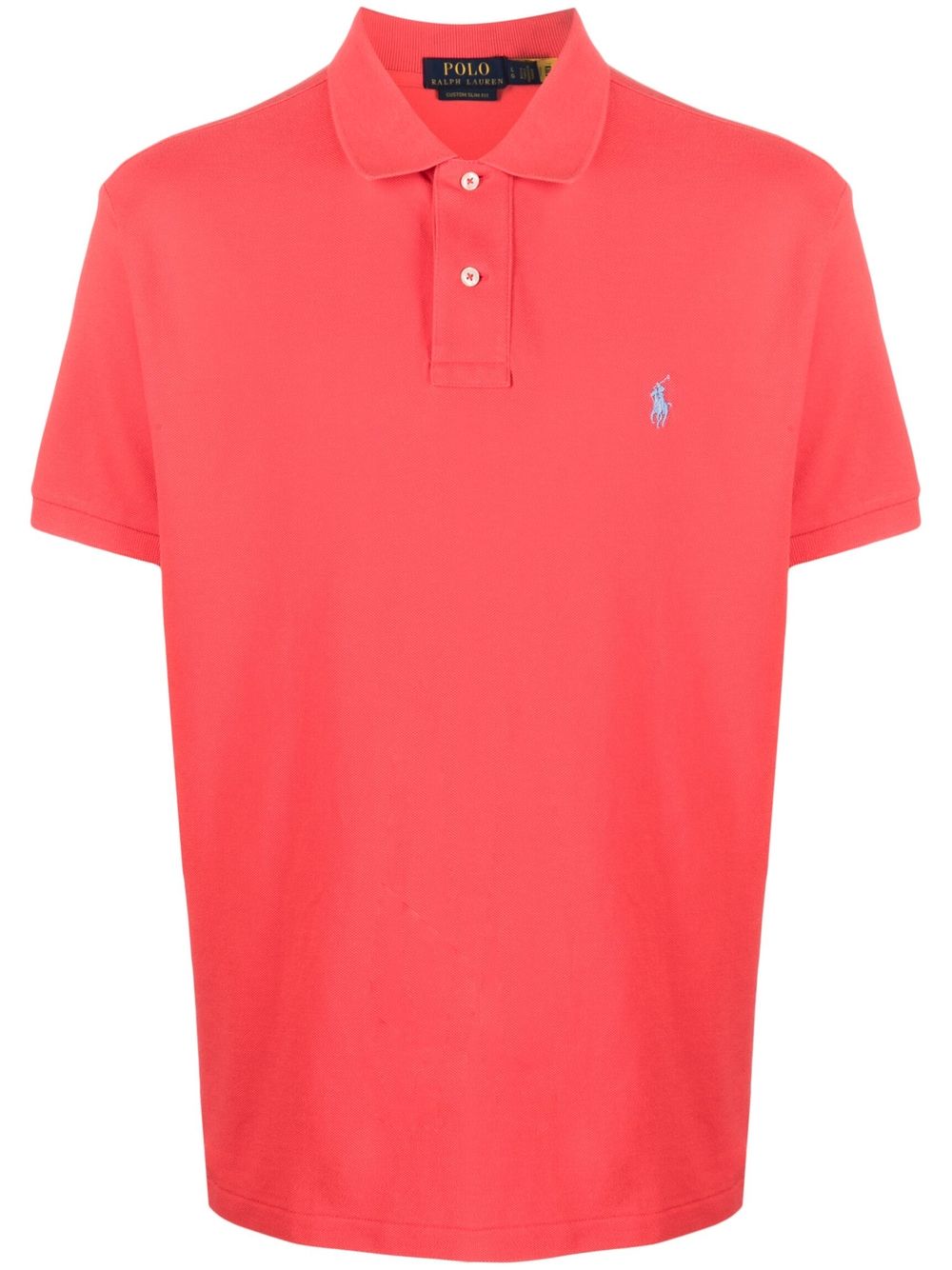 Polo Ralph Lauren logo刺绣短袖polo衫 - 红色