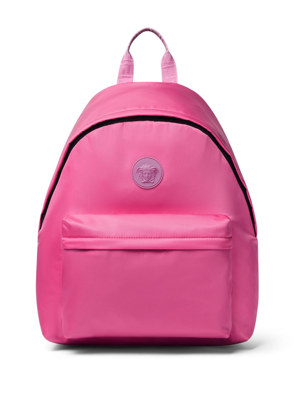 Versace Kids 美杜莎贴花双肩包 - 粉色