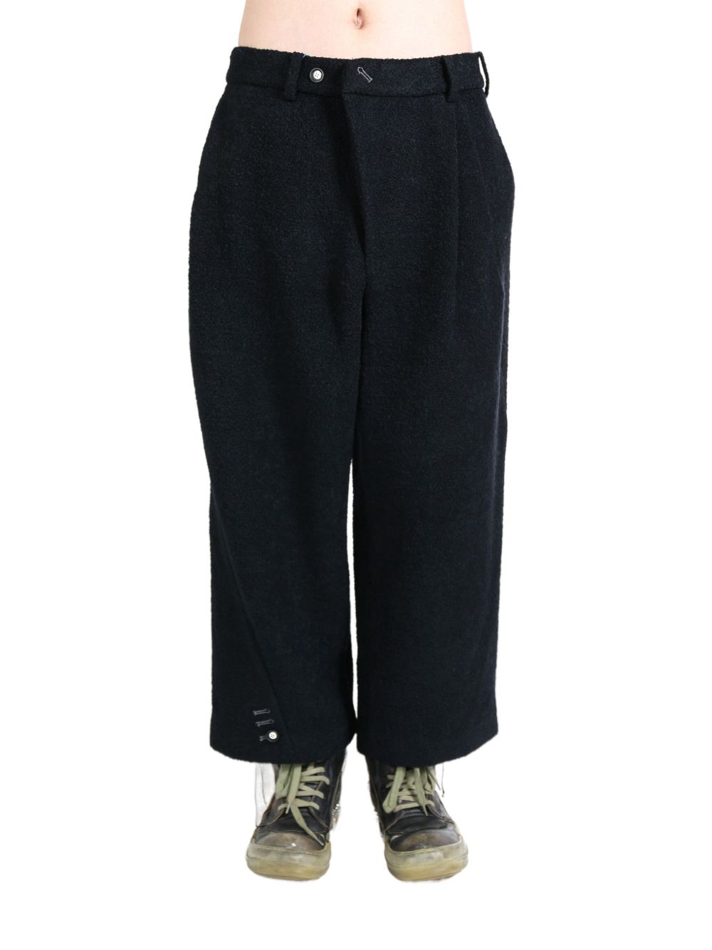 Ader Error wide-leg trousers - 黑色