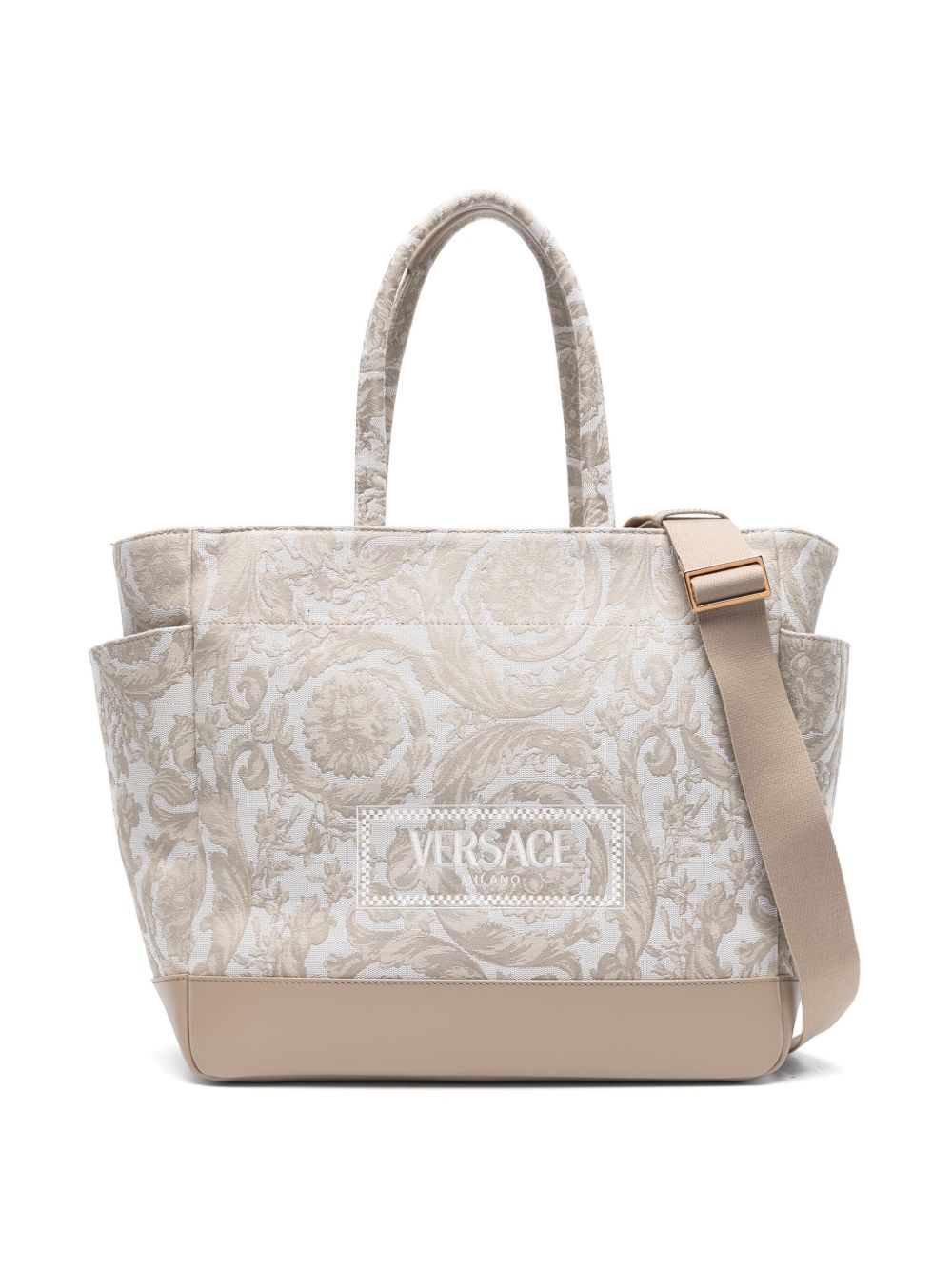 Versace Kids Baroccoflage 提花母婴包 - 中性色