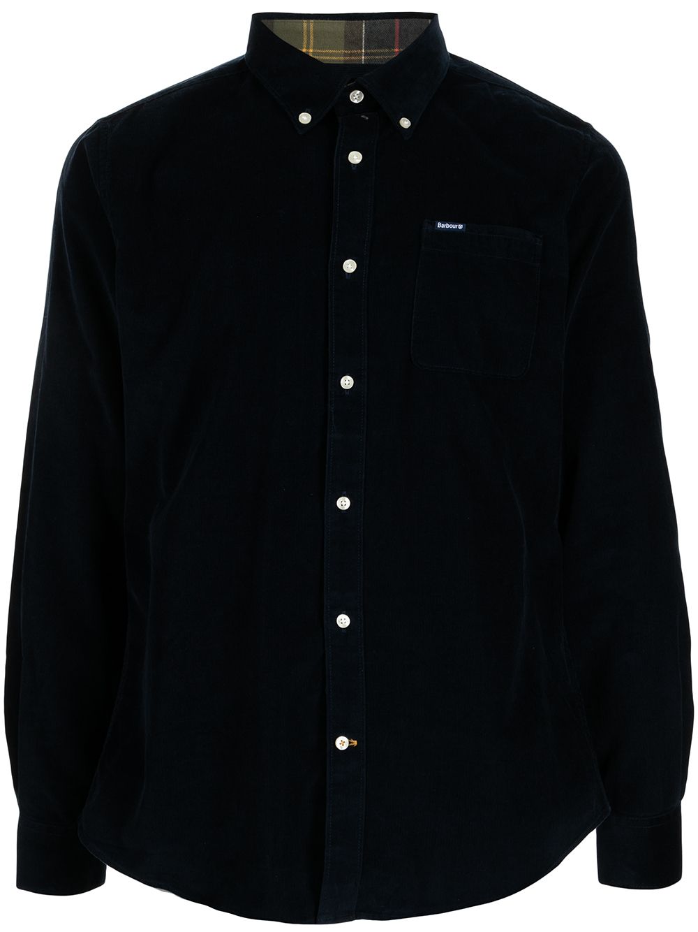 Barbour Ramsey 扣角领衬衫 - 蓝色