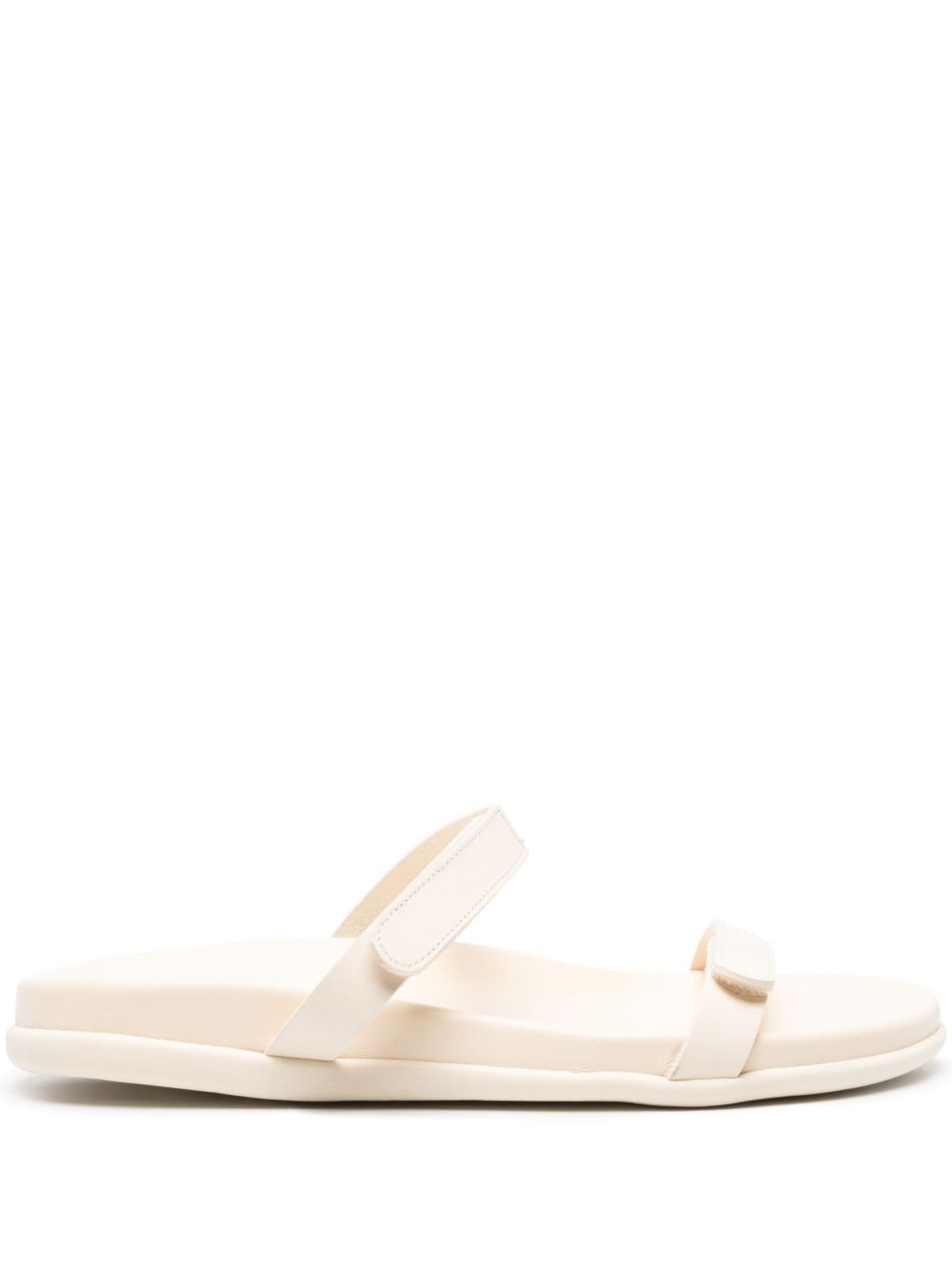 Ancient Greek Sandals Idra 皮质凉鞋 - 白色