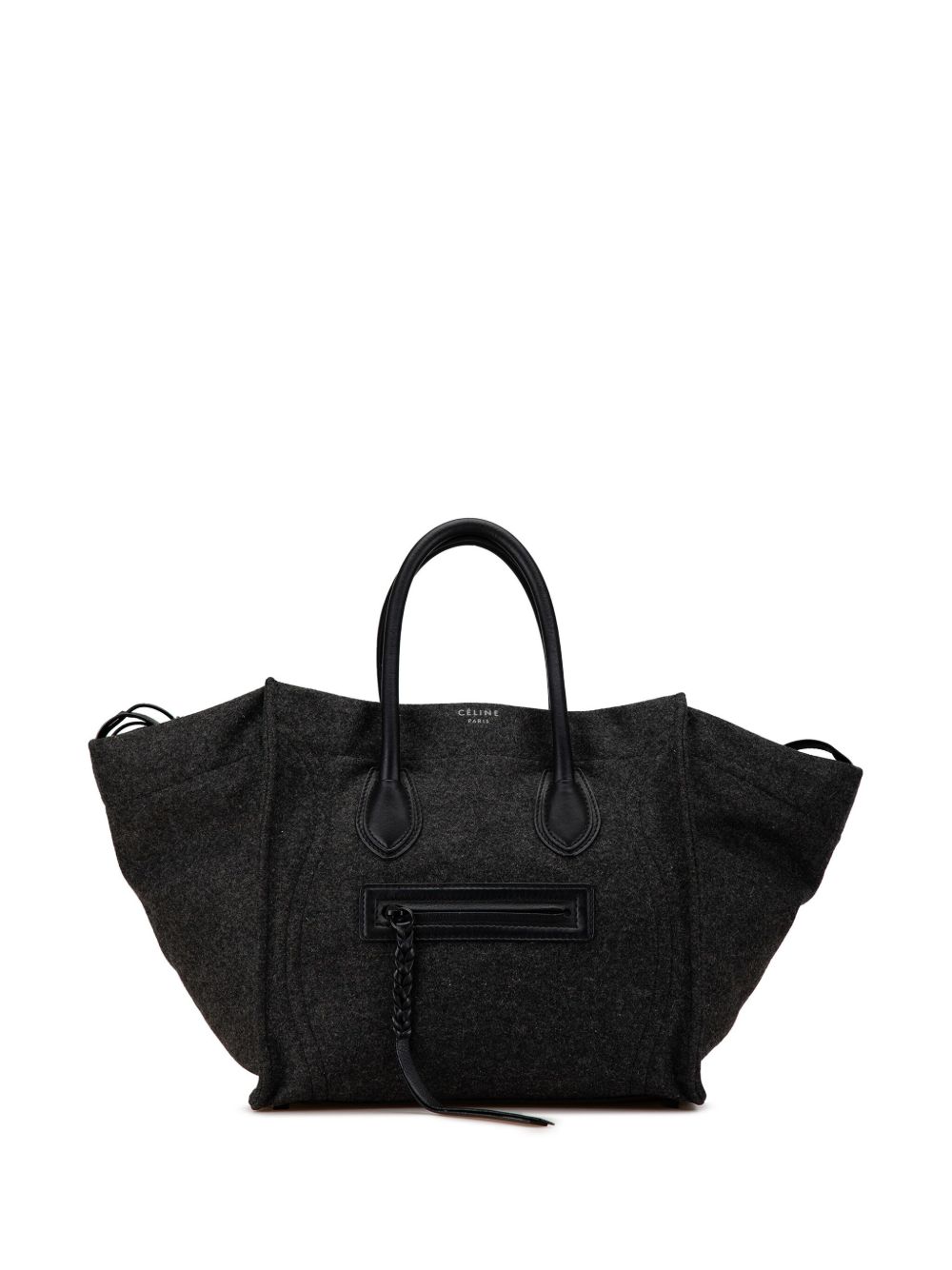 Céline Pre-Owned Phantom Luggage 中号羊毛托特包（2012-2018年典藏款） - 灰色