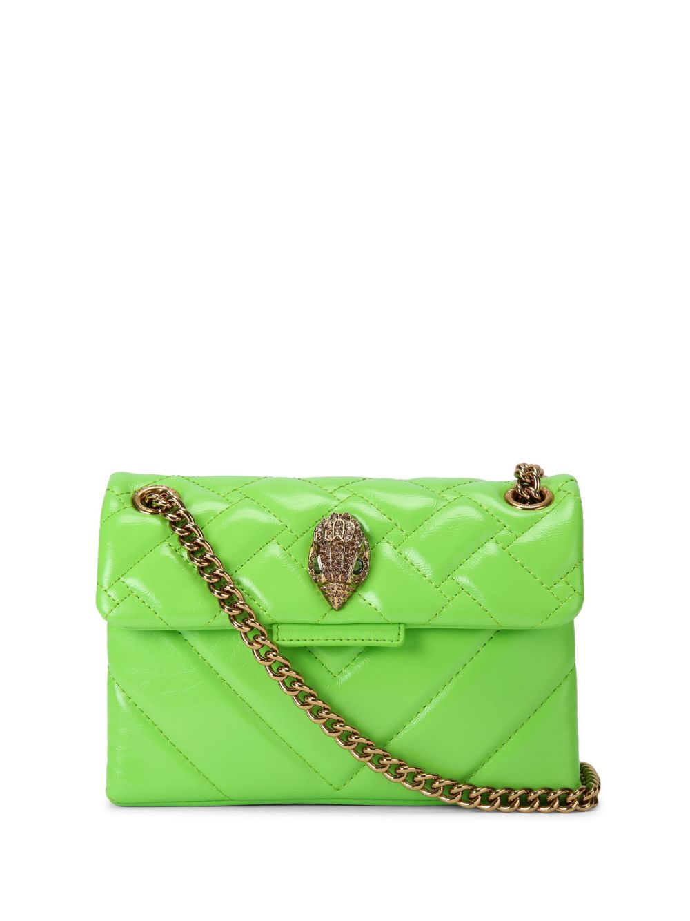 Kurt Geiger London Kesington 迷你填充单肩包 - 绿色