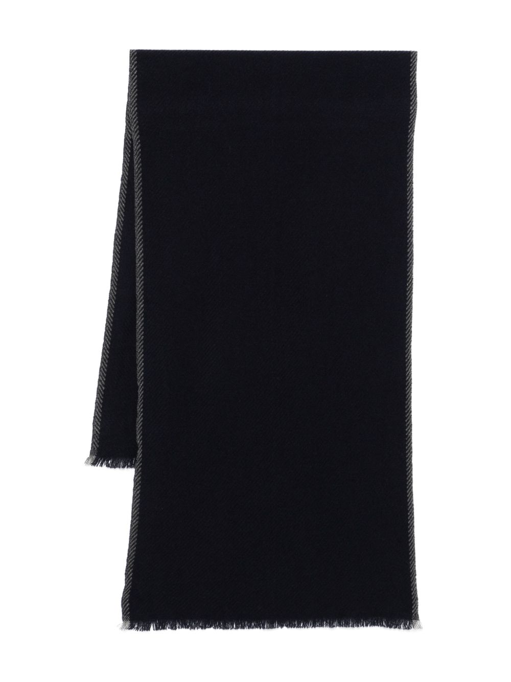 Brunello Cucinelli 羊绒围巾 - 蓝色