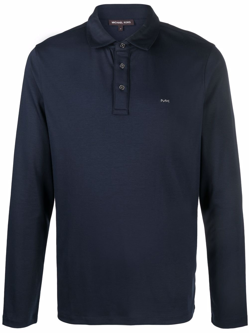 Michael Kors logo刺绣polo衫 - 蓝色
