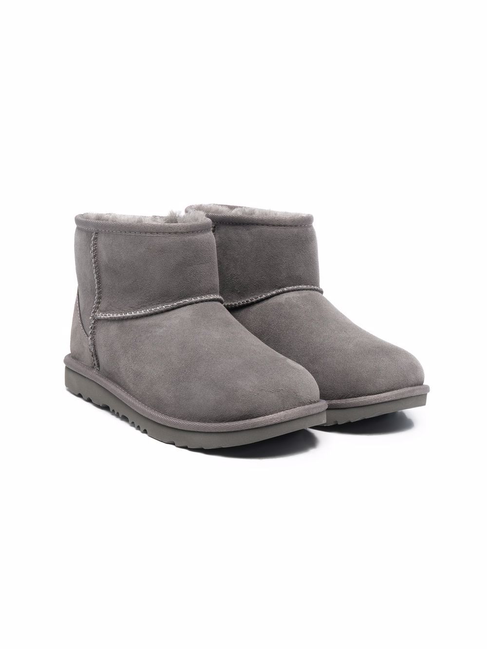 UGG Kids Mini Classic 11 雪靴 - 灰色