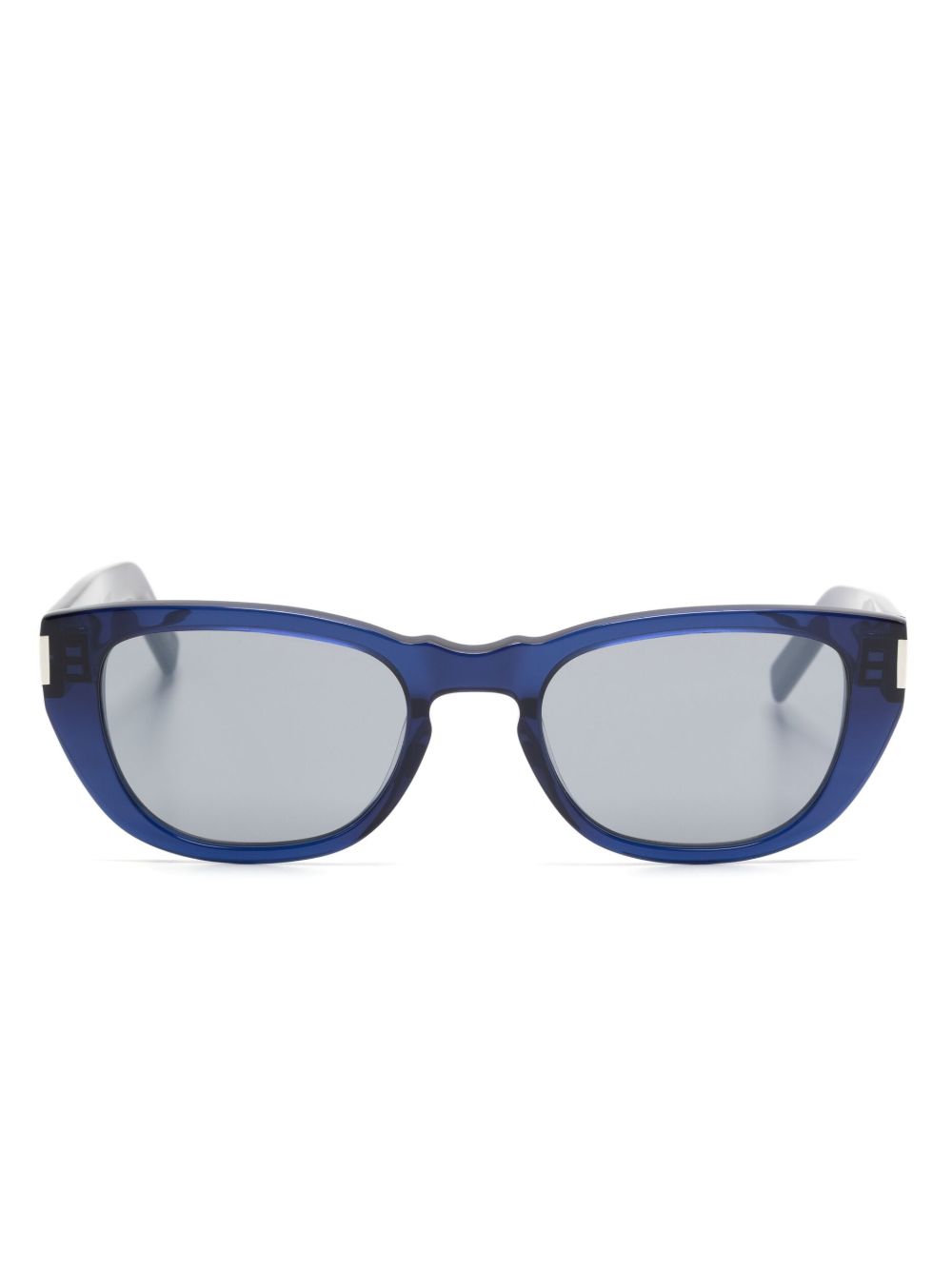 Saint Laurent Eyewear 猫眼框太阳眼镜 - 蓝色