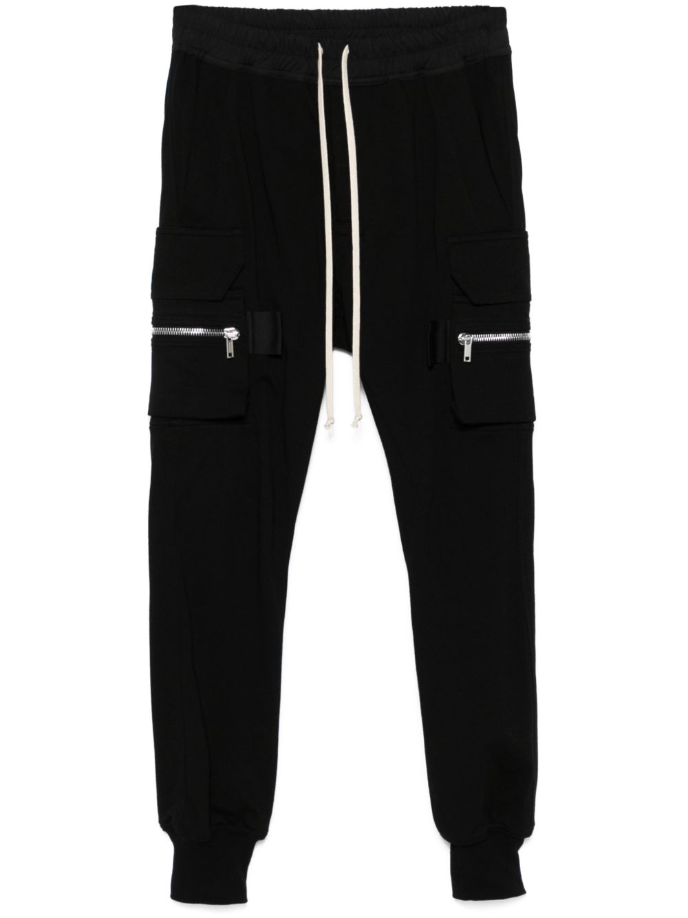 Rick Owens 工装锥形裤 - 黑色