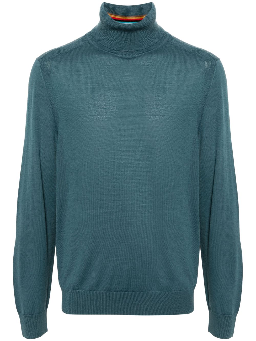 Paul Smith 高领羊毛毛衣 - 蓝色