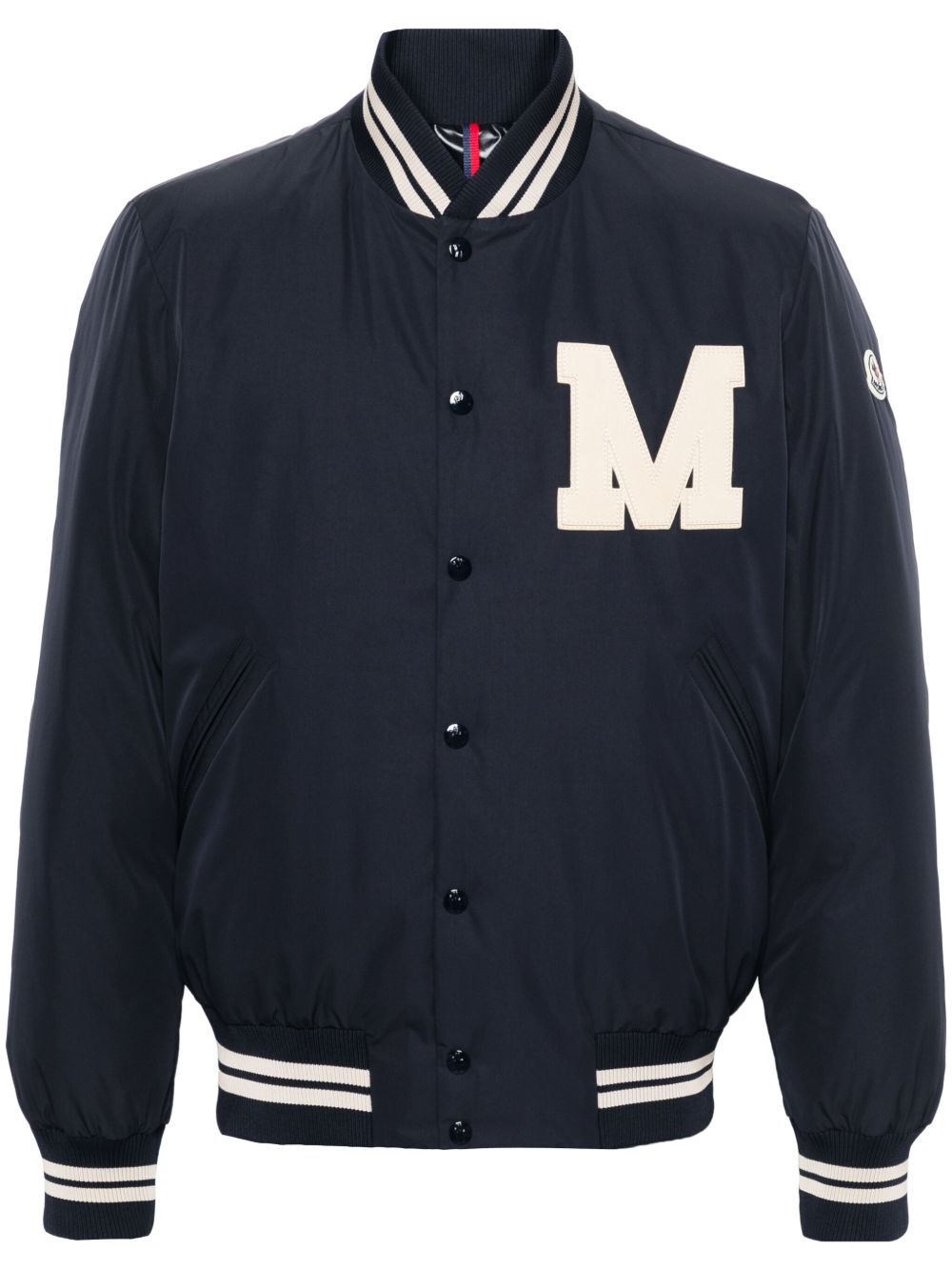 Moncler Lateltin 填充飞行员夹克 - 蓝色
