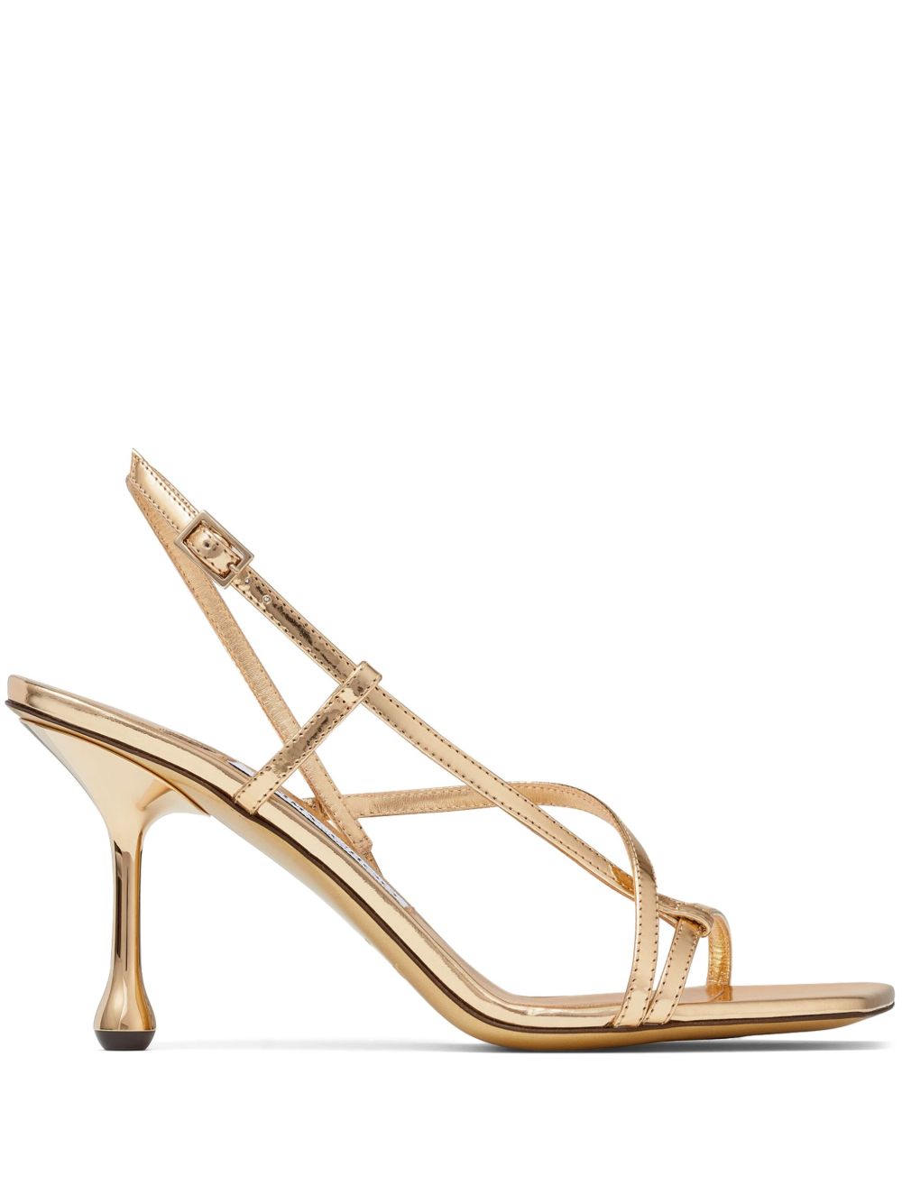 Jimmy Choo Etana 高跟凉鞋 - 金色