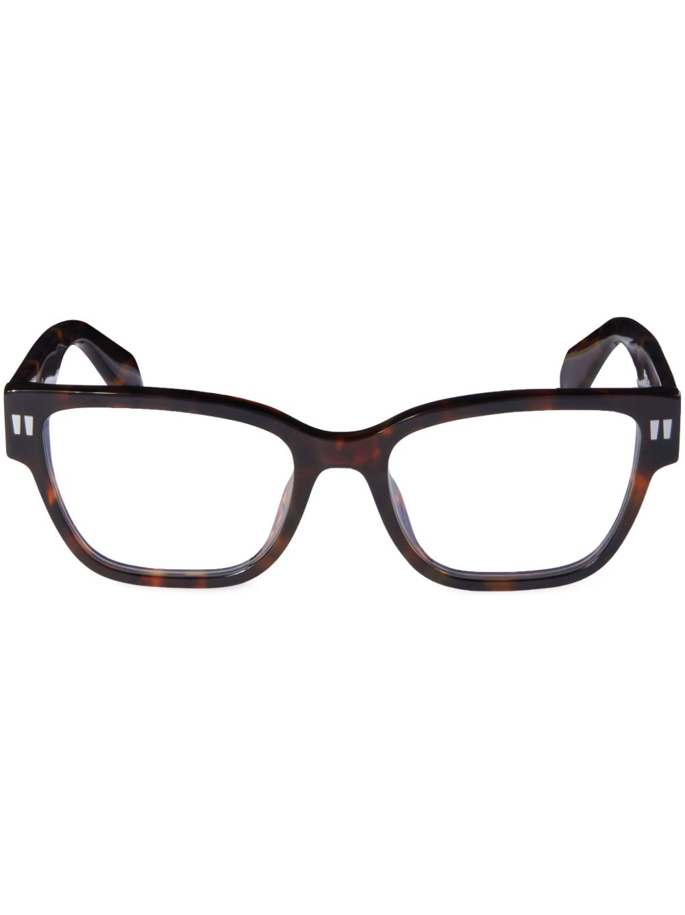 Off-White Eyewear Optical Style 56 眼镜 - 褐色