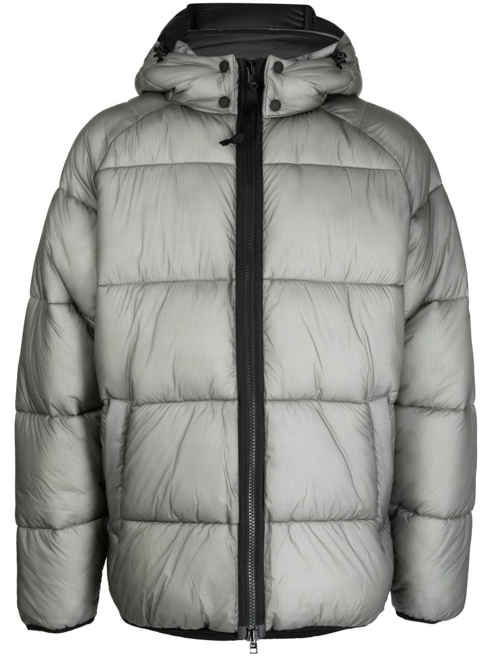 Barbour Driesh logo标牌蓬松连帽夹克 - 绿色