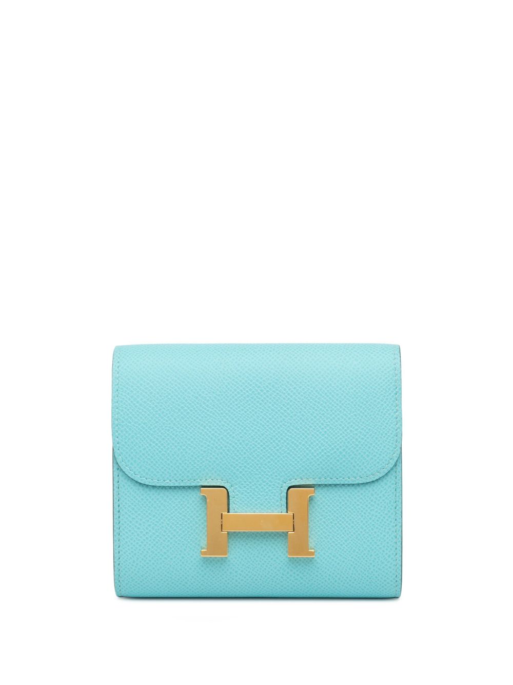 Hermès Pre-Owned Epsom Constance 小号钱包（2020年典藏款） - 蓝色