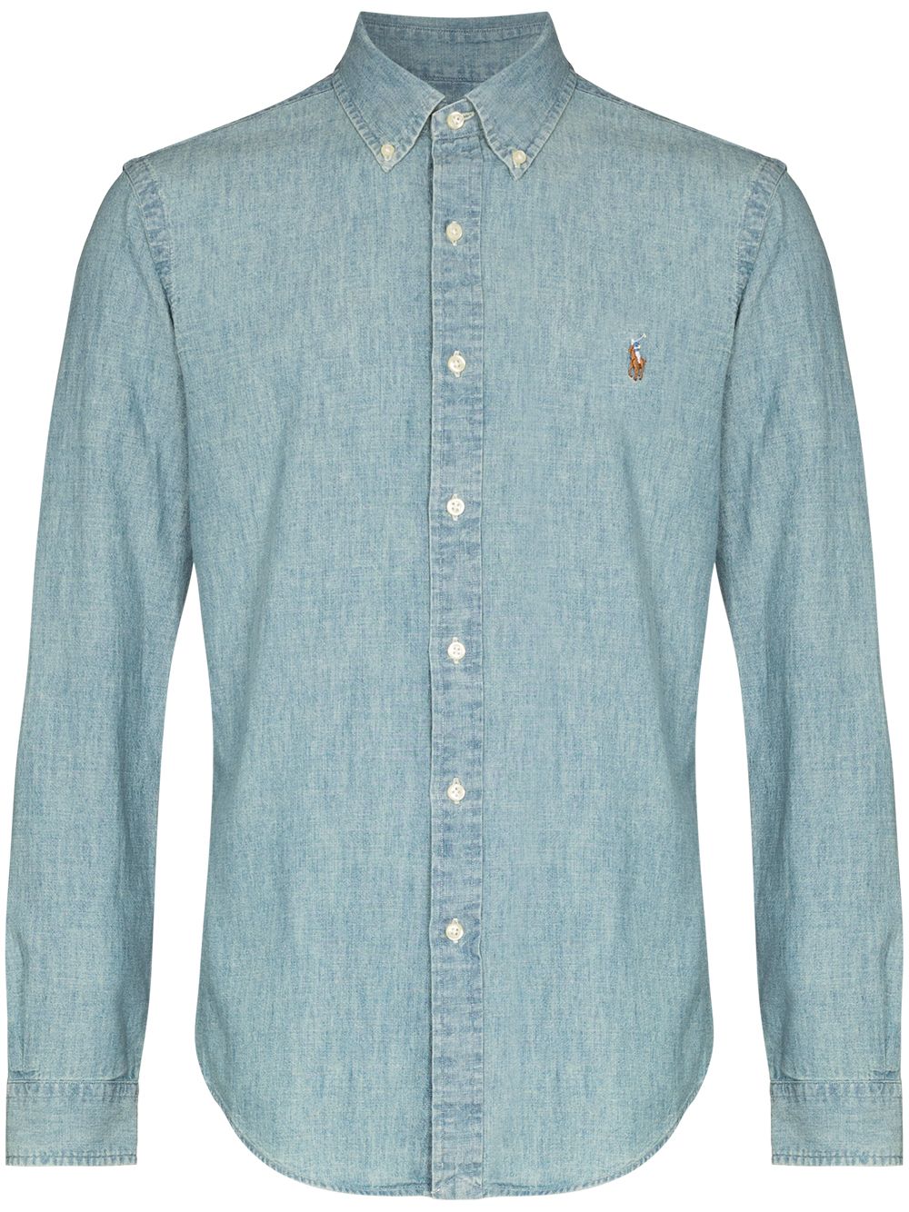 Polo Ralph Lauren Polo Pony 青年布衬衫 - 蓝色