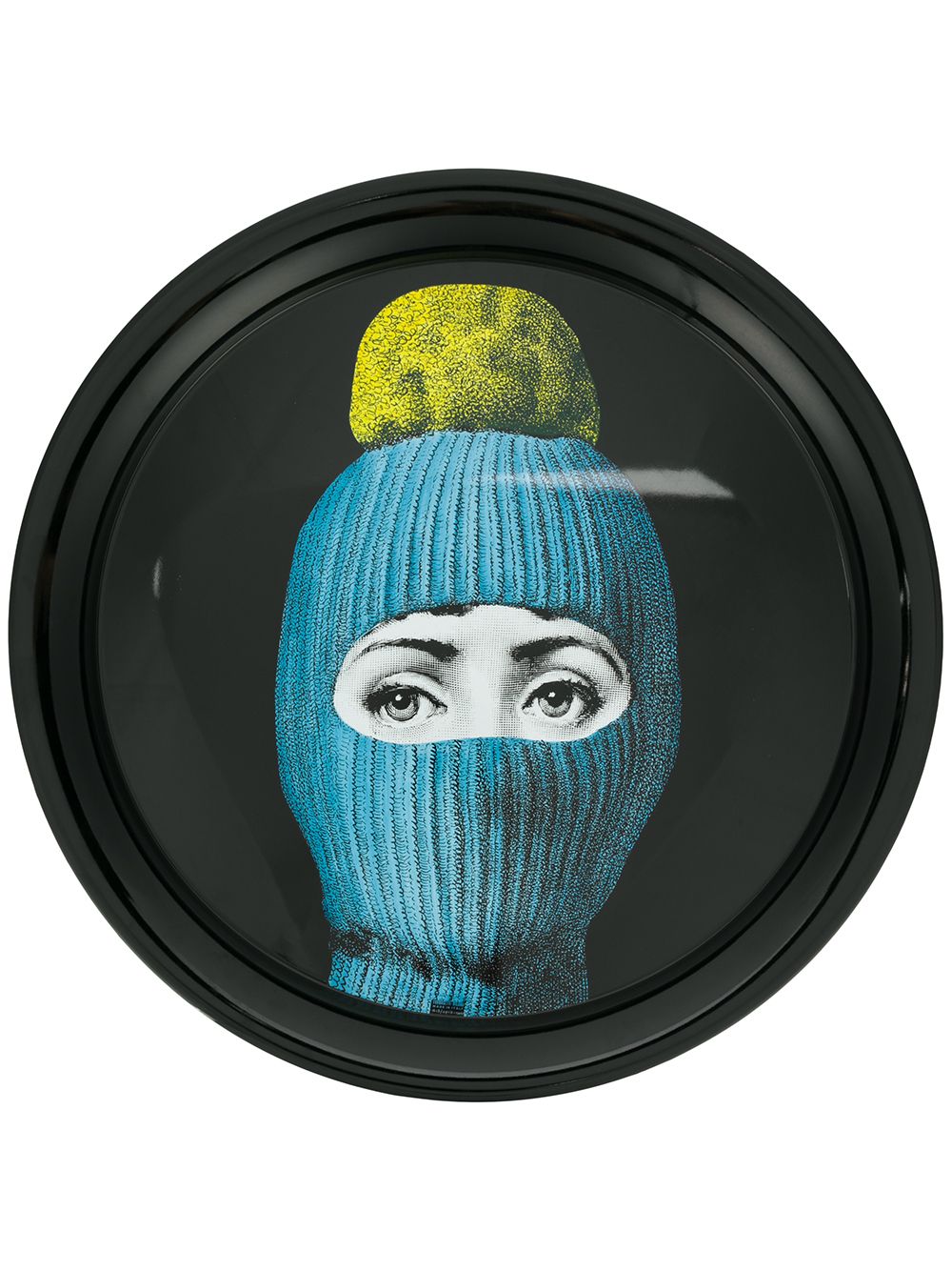 Fornasetti Lux Gstaad 托盘 - 黑色