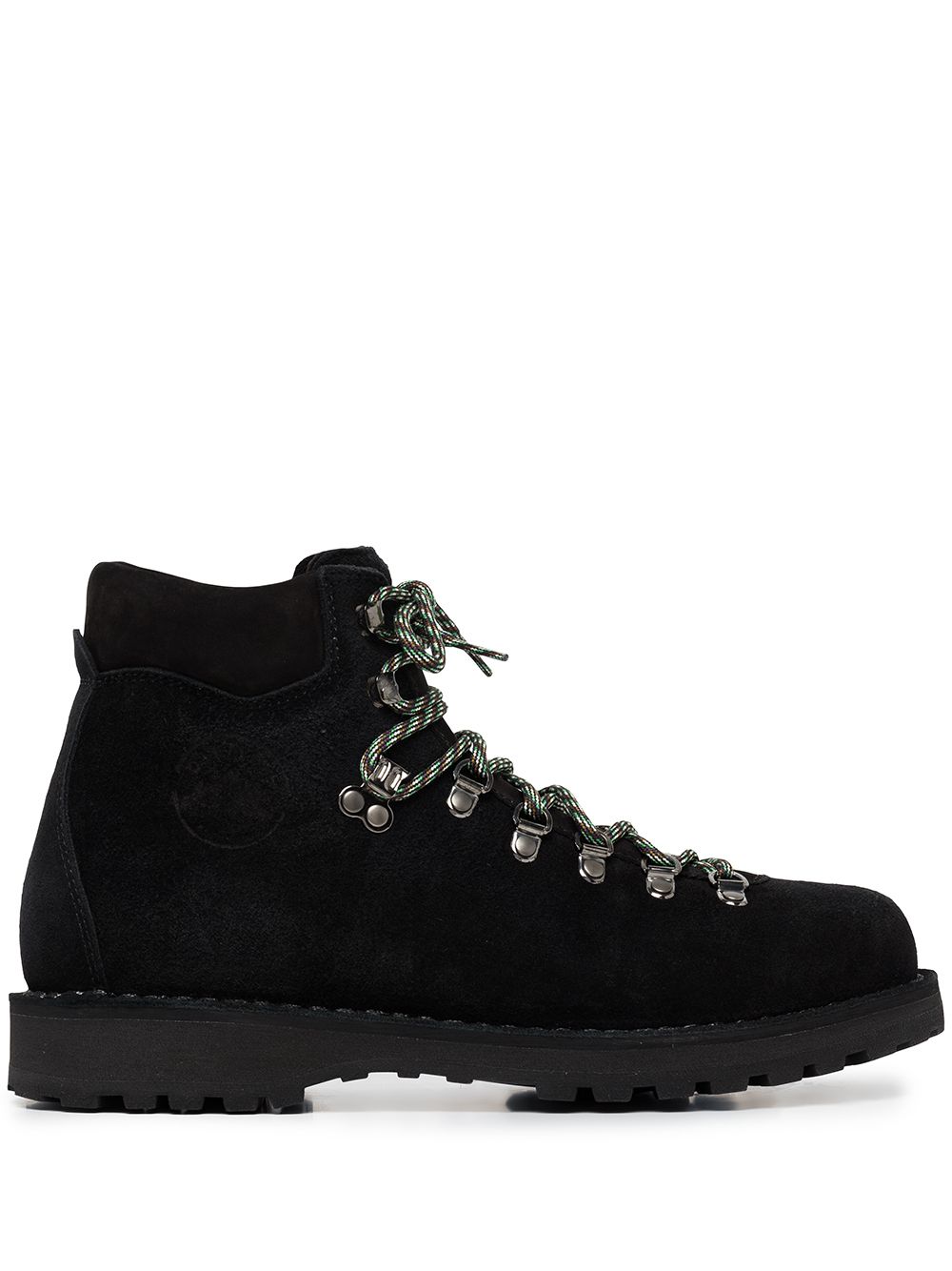 Diemme Roccia Vet 绒面皮登山及踝靴 - 黑色