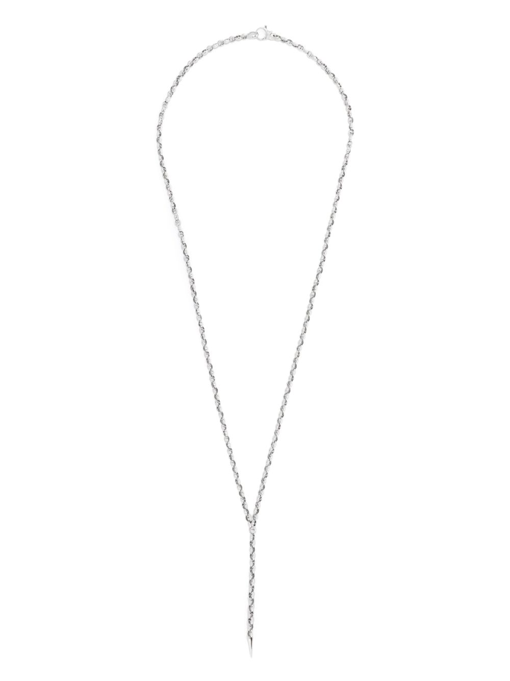 Stephen Webster Classic Thorn Lariat 项链 - 银色