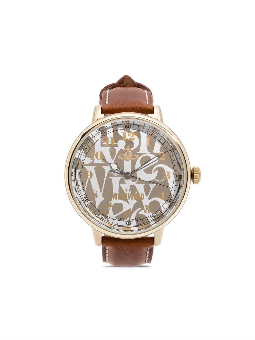Vivienne Westwood Cavendish 48毫米腕表 - 金色