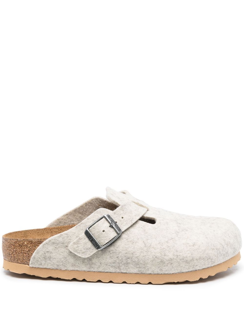 Birkenstock Boston 羊毛毡木屐凉鞋 - 中性色