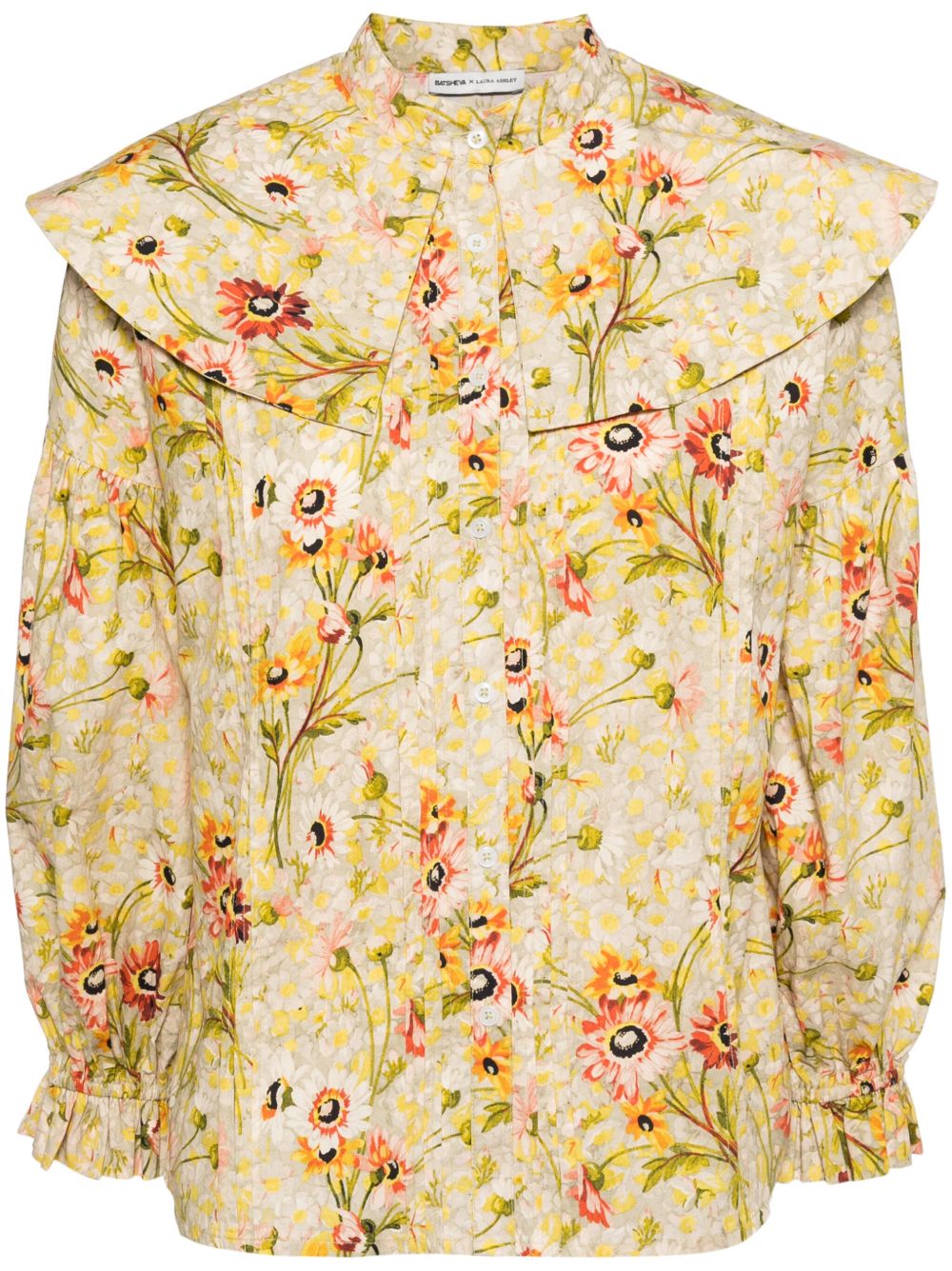 Batsheva x Laura Ashley Swansea 棉罩衫 - 彩色