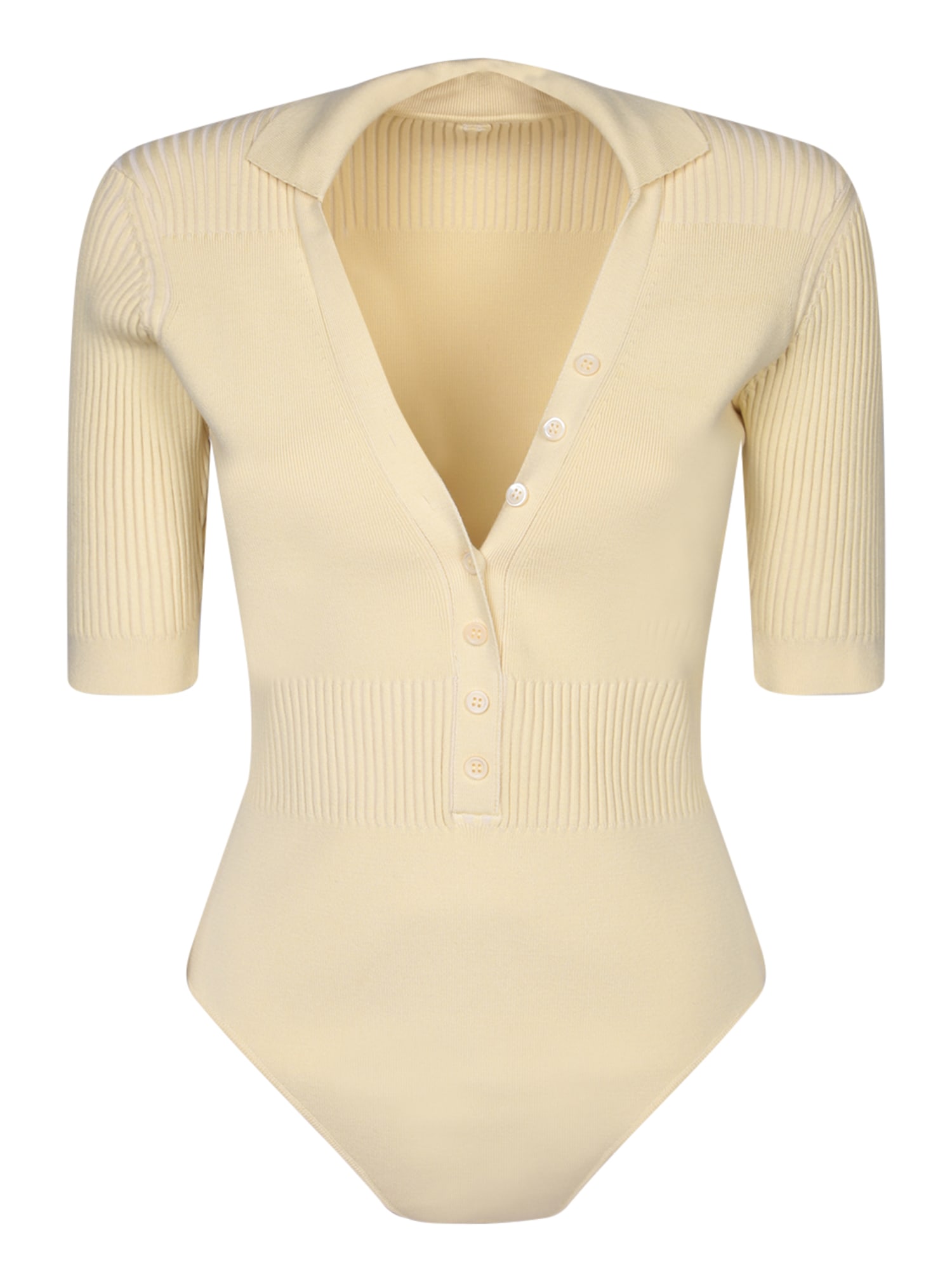 Jacquemus Yauco黄色紧身衣