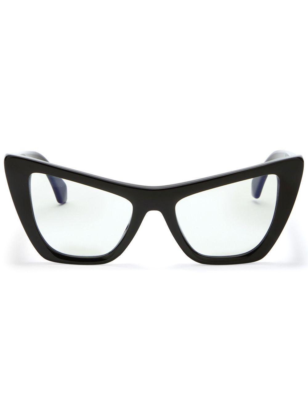 Off-White Eyewear 光学猫眼框眼镜 - 蓝色