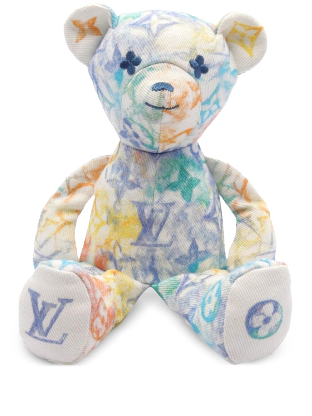 Louis Vuitton Pre-Owned Doudou 泰迪熊（2000年代典藏款） - 蓝色