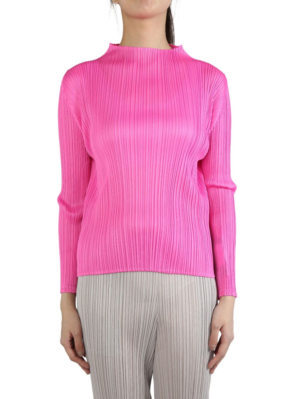 Pleats Please Issey Miyake October T-shirt - 粉色