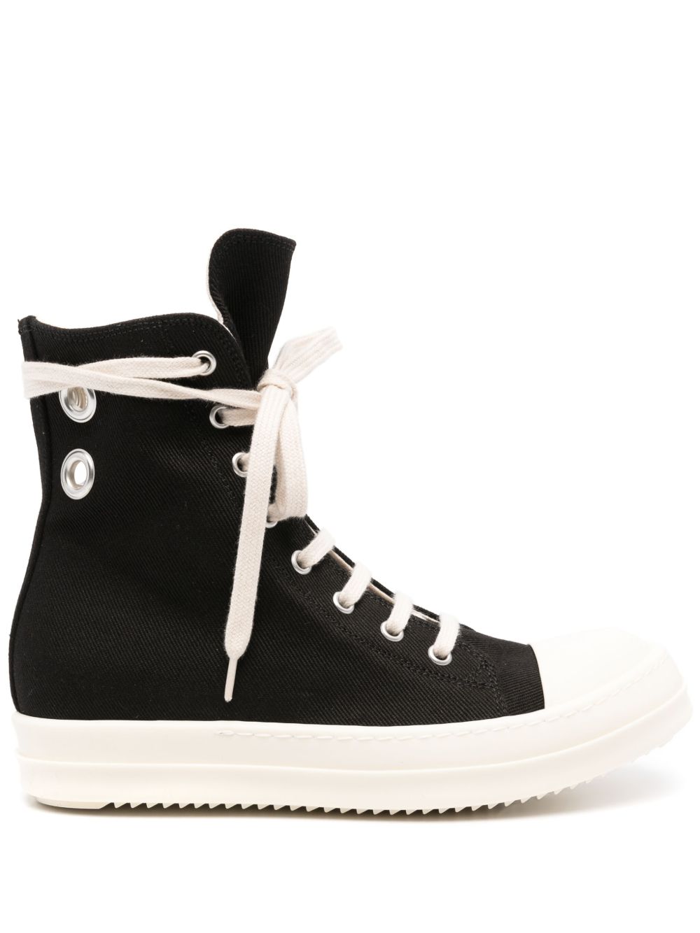 Rick Owens DRKSHDW 高帮运动鞋 - 黑色