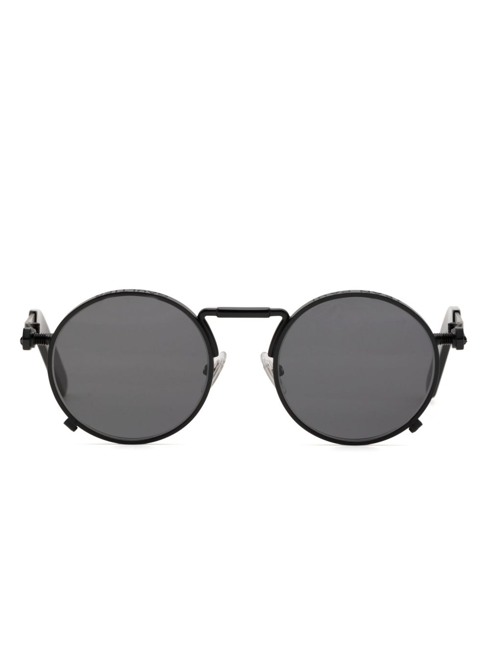 Jean Paul Gaultier 56-8171 圆框太阳眼镜 - 黑色