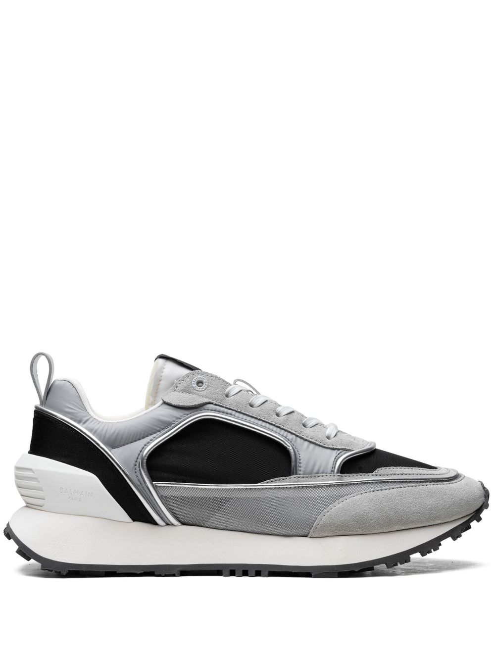 Balmain Meshed Silver 运动鞋 - 灰色
