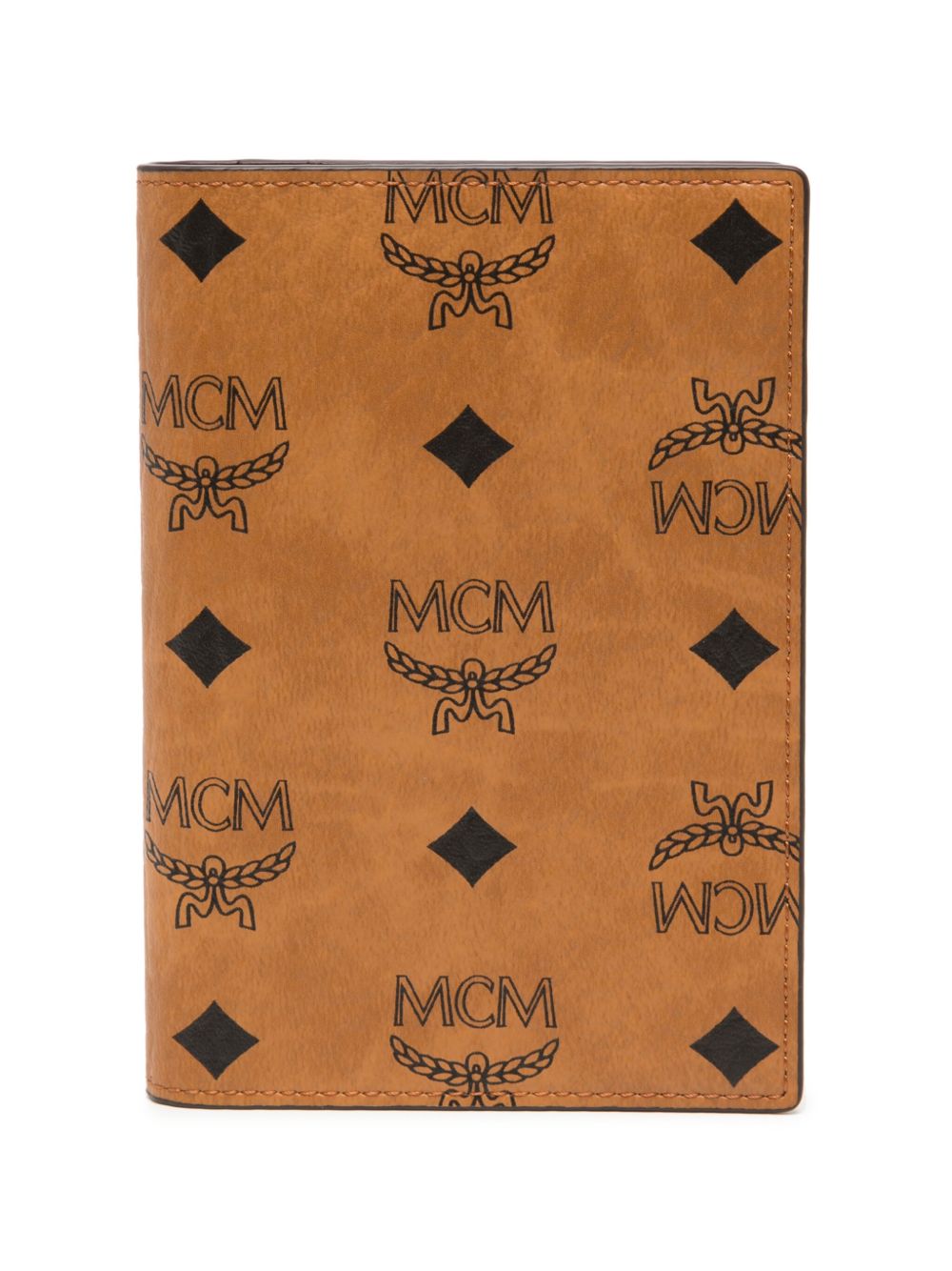MCM Ottomar Visetos 护照套 - 褐色