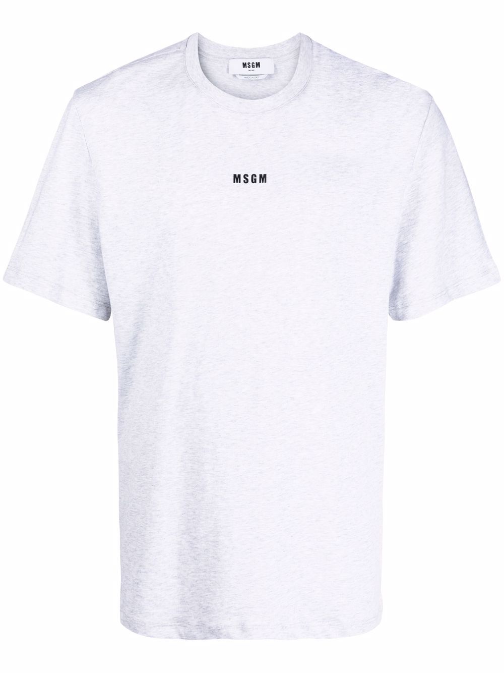 MSGM logo印花T恤 - 白色