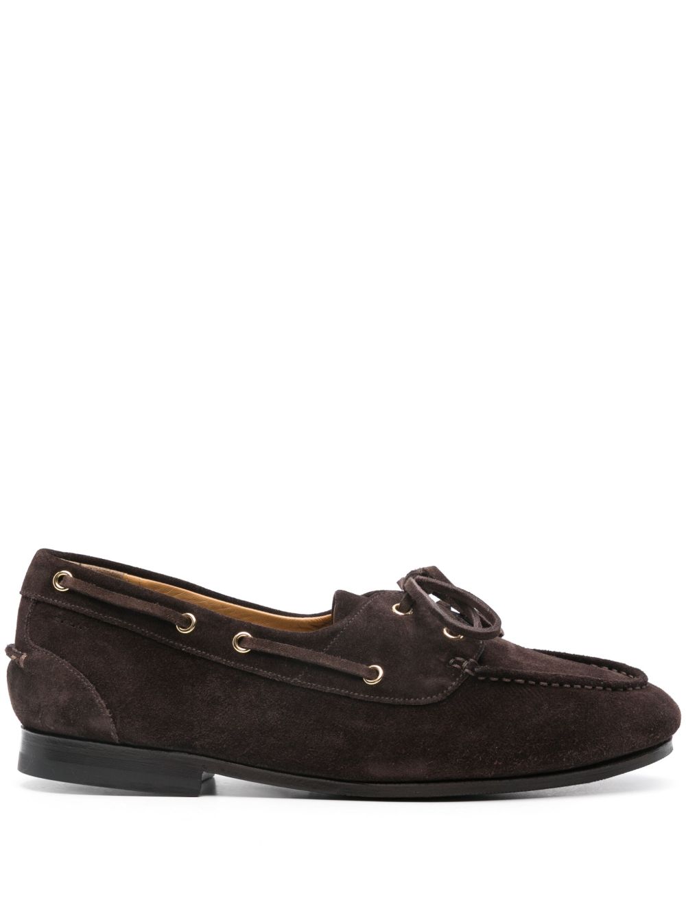 Bally Plume 帆船鞋 - 褐色