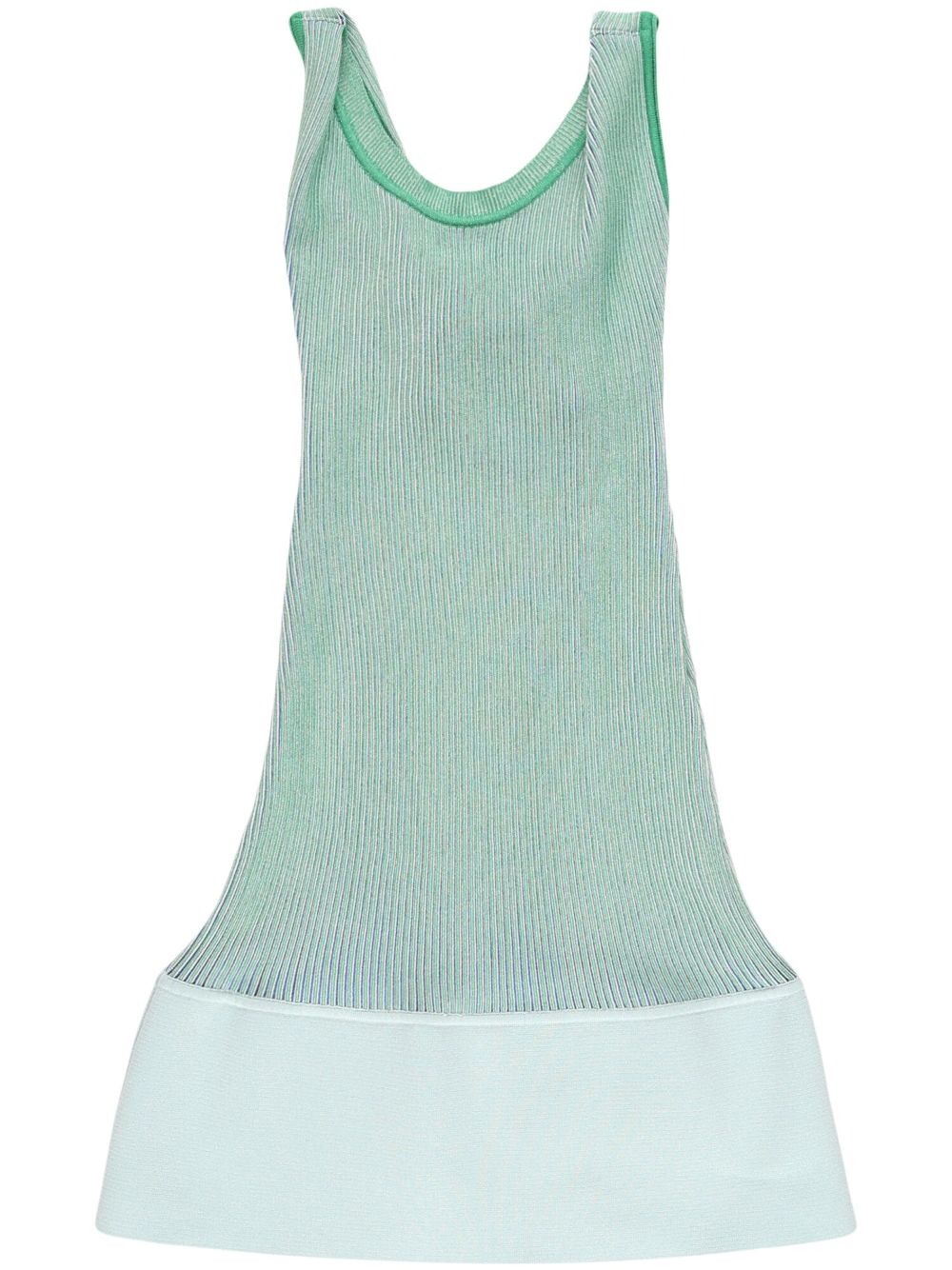 Jacquemus La Robe Maille Turbi 迷你连衣裙 - 绿色