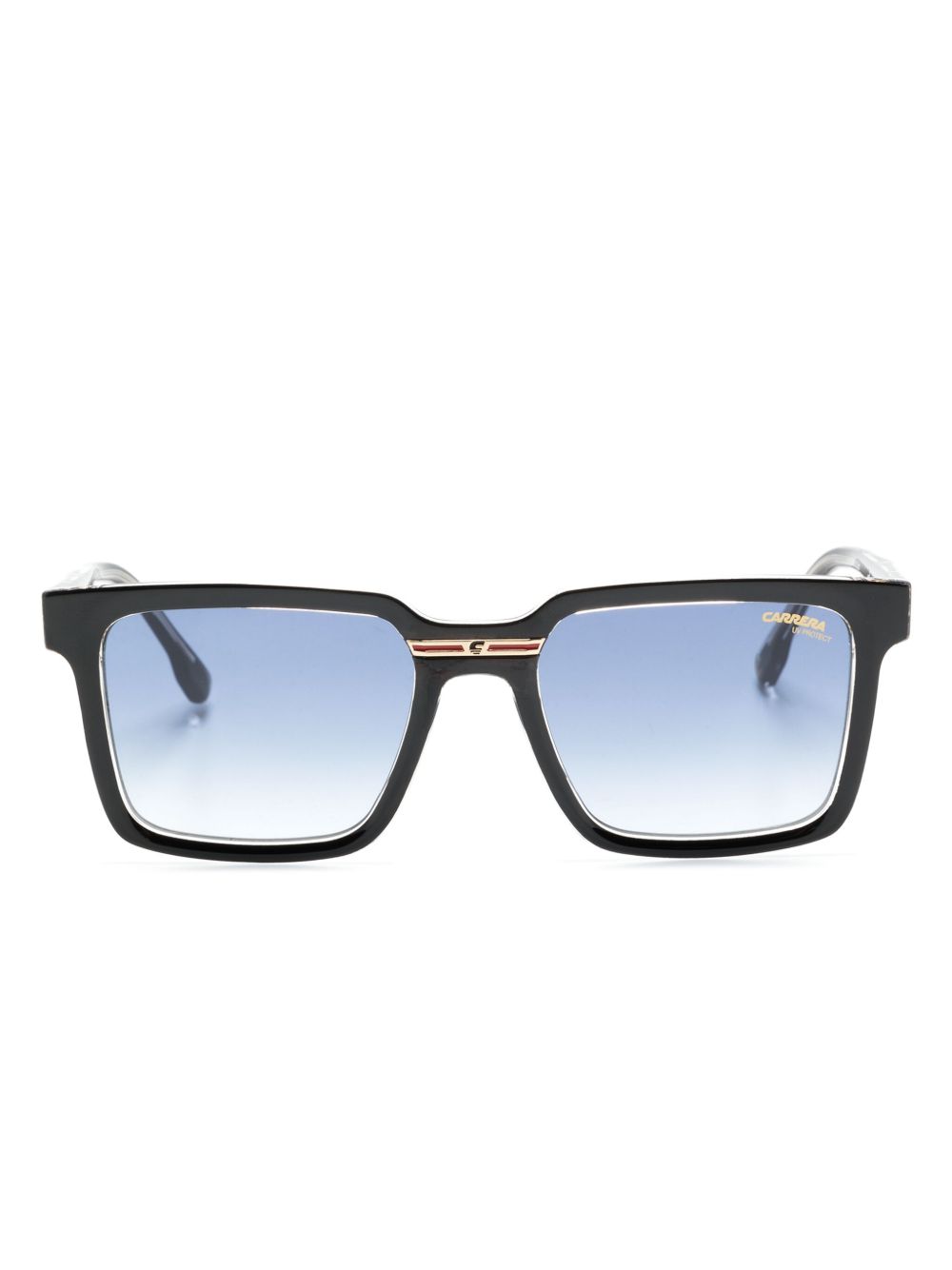Carrera Victory C 长方形框太阳眼镜 - 黑色